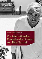 Zur internationalen Rezeption der Dramen von Peter Turrini - Studienverlag