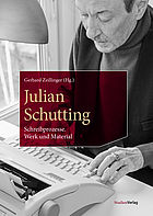 Julian Schutting - Schreibprozesse - Studienverlag