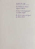 [Translate to English:] The Contemporary Archive - A Special Collection - Studienverlag