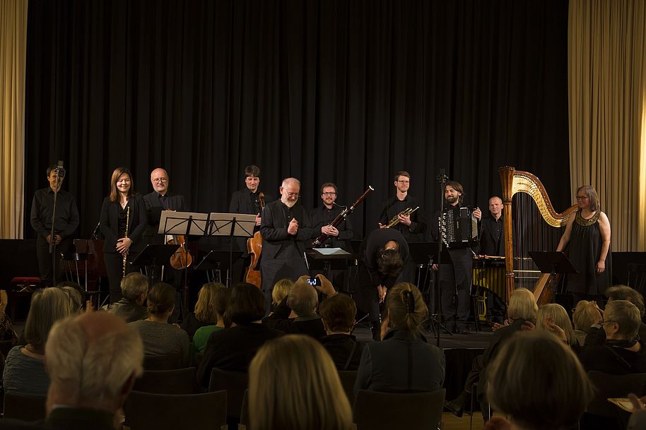 die reihe mit Kurt Schwertsik, Foto: Hannes Polt